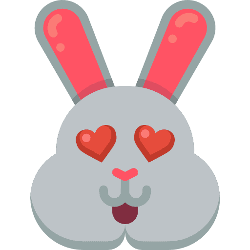 Bunny pet avatar bunny icon