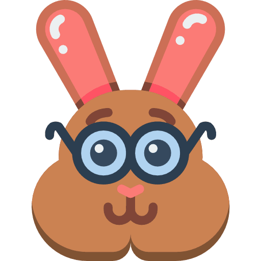 Bunny easter bunny easter user icon