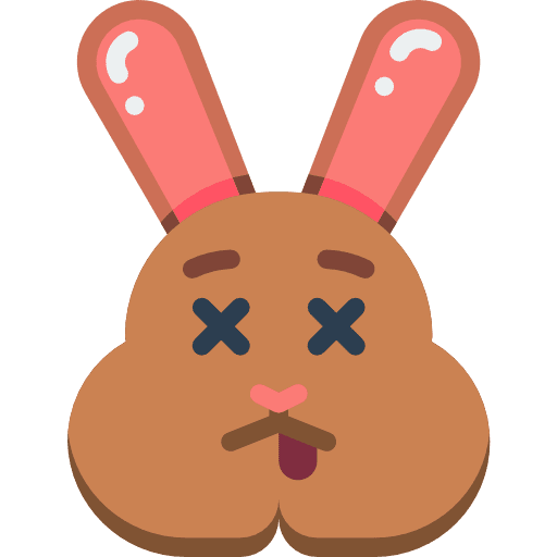 Bunny rabbit mammal user icon