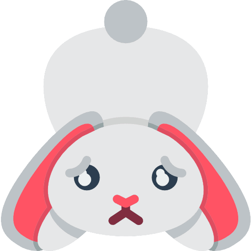 Bunny pet rabbit user icon