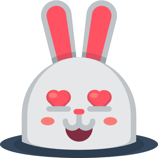 Bunny avatar animals bunny icon