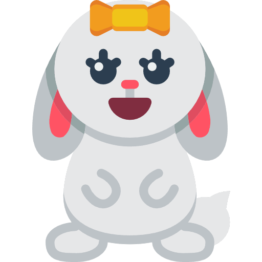 Bunny rabbit easter wildlife icon