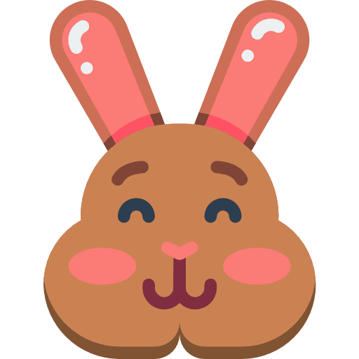 Bunny user wildlife easter icon