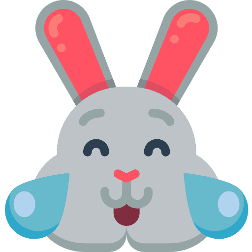 Bunny avatar user easter icon