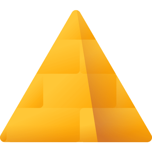 Pyramid africa monument pyramid icon