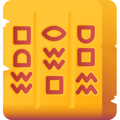 Hieroglyph cultures shapes history icon