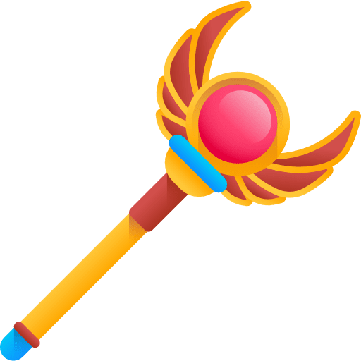 Scepter king egyptian scepter icon