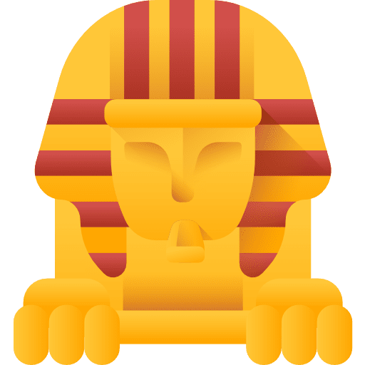 Sphinx creature buildings giza icon