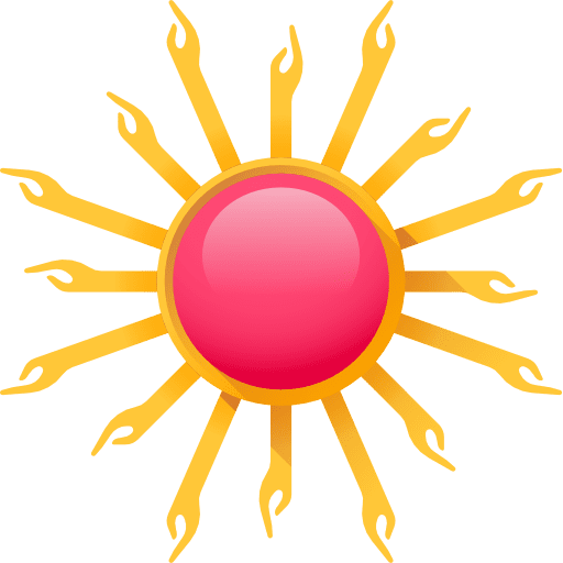 Sun sun sunny summer icon