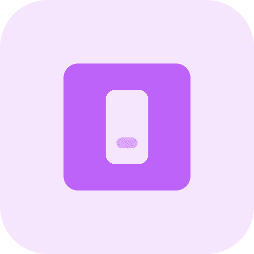 Switch on interface signs on icon