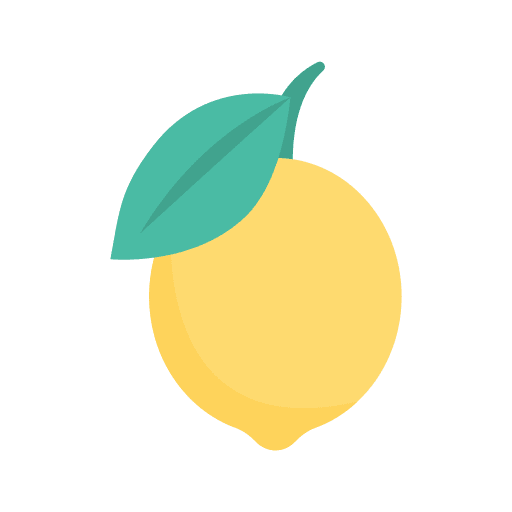 Lemon food healthy food fruit icon