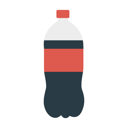 Soft drink drink bottle food icon