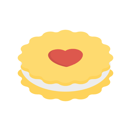 Biscuit dessert food biscuit icon