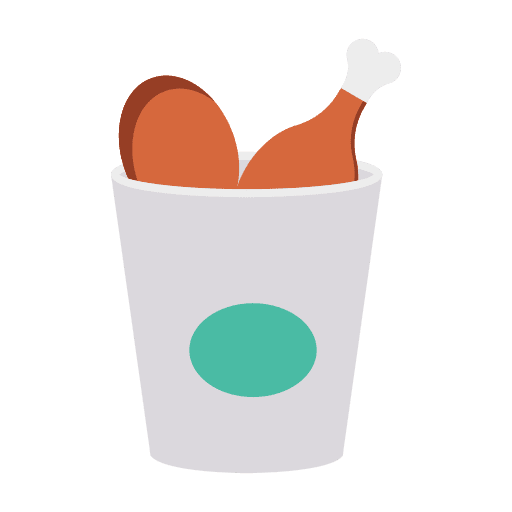 Fried chicken fried chicken food and restaurant nutrition icon