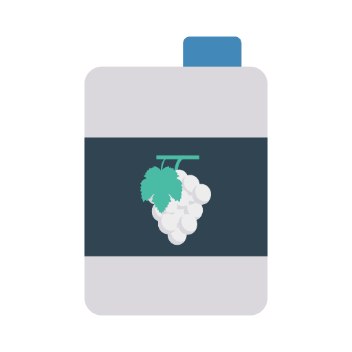 Grape juice vegetarian healthy food food and restaurant icon