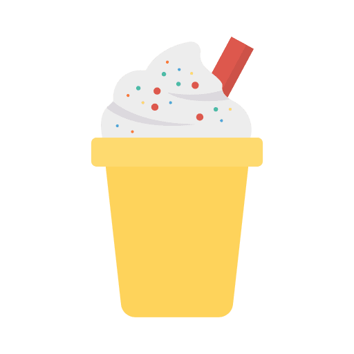 Ice cream cup sweet summer ice cream cup icon