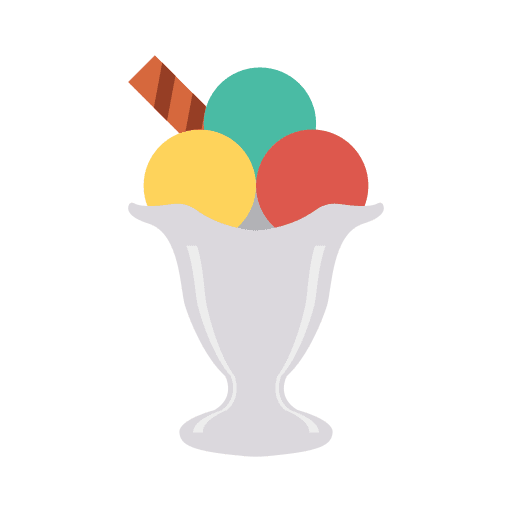 Ice cream dessert ice cream summertime icon