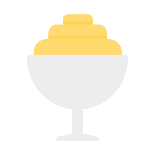 Ice cream food and restaurant sweet summer icon