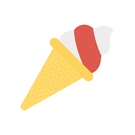 Ice cream sweet food ice cream icon