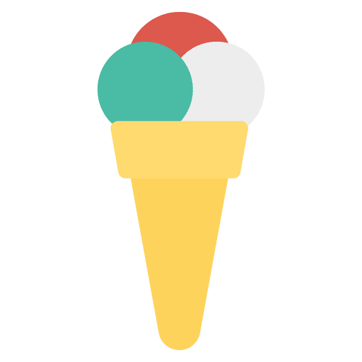 Ice cream sweet food ice cream icon