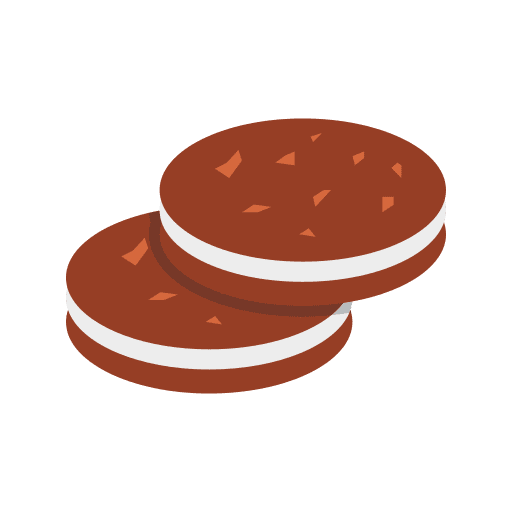 Biscuit biscuit cookie bakery icon