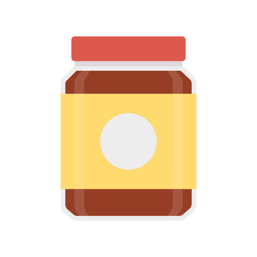 Jam breakfast conserve food and restaurant icon