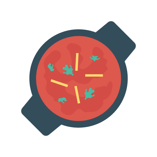 Paella paella shellfish spanish food icon