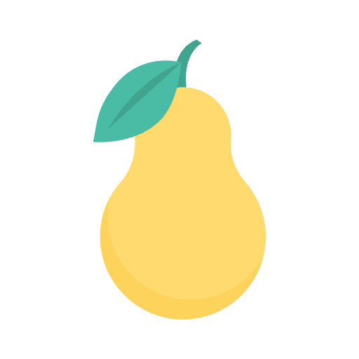 Pear diet fruit pear icon