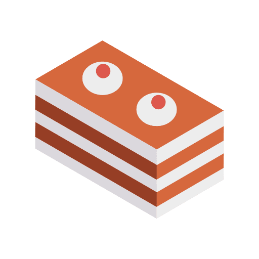 Piece of cake piece of cake nutrition dessert icon