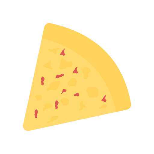 Pizza gastronomy junk food pizza icon