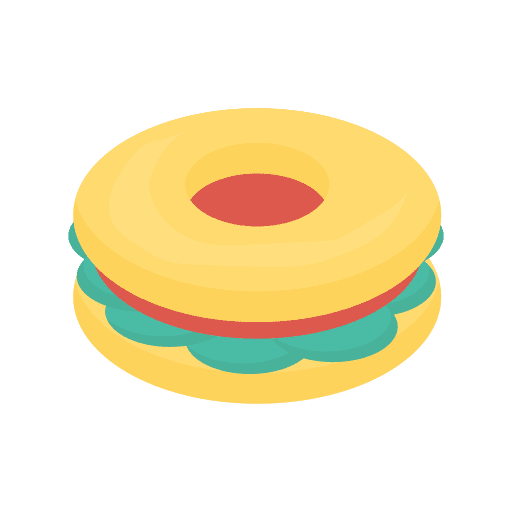 Sandwich lunch food food and restaurant icon