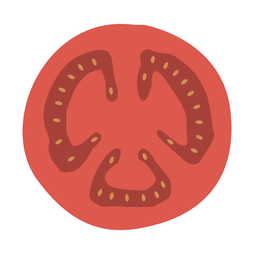 Tomato tomato food and restaurant organic icon