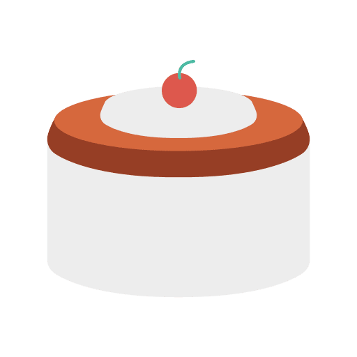 Cake dessert bakery food and restaurant icon