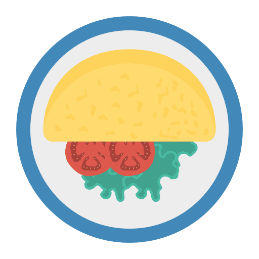 Wrap fast food gastronomy junk food icon