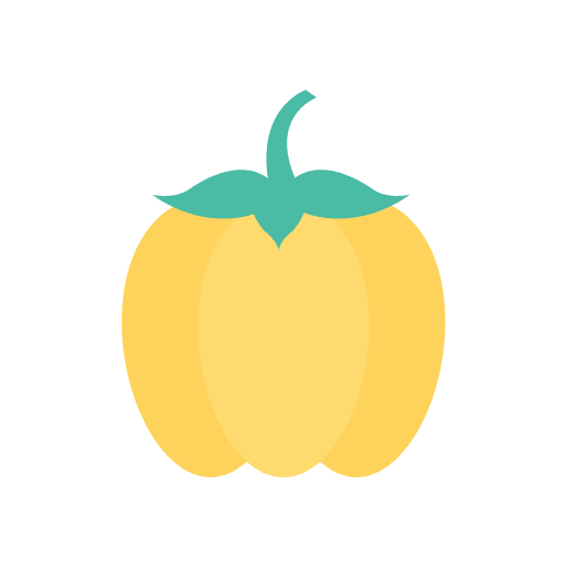 Capsicum paprika vegan capsicum icon