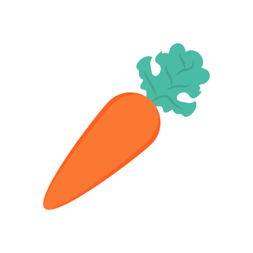 Carrot carrot organic vegan icon
