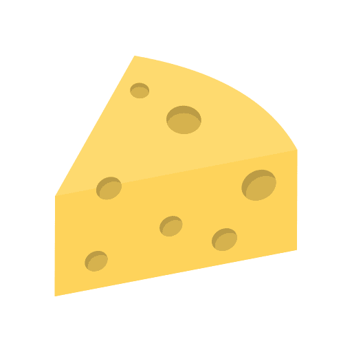 Cheese milky fattening healthy food icon