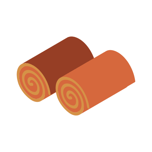 Cinnamon roll gastronomy food and restaurant dessert icon