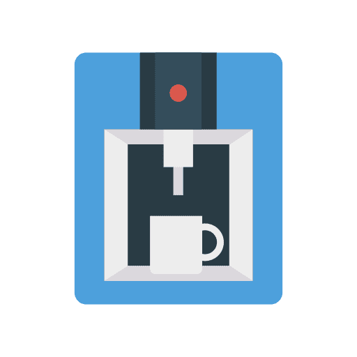Coffee maker food and restaurant espresso hot drink icon