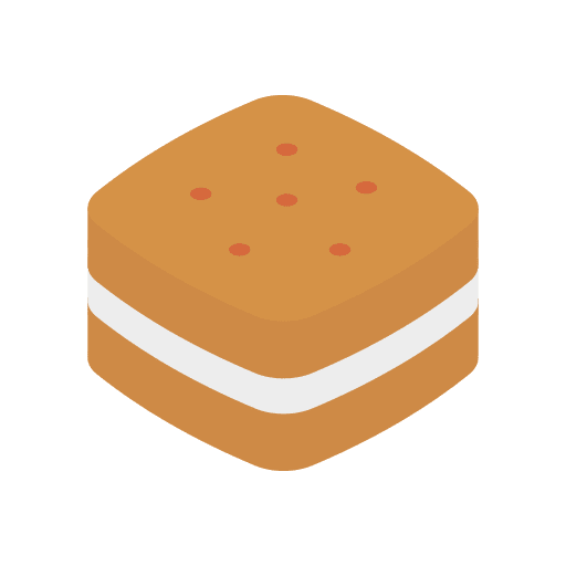 Cookie dessert biscuit food icon