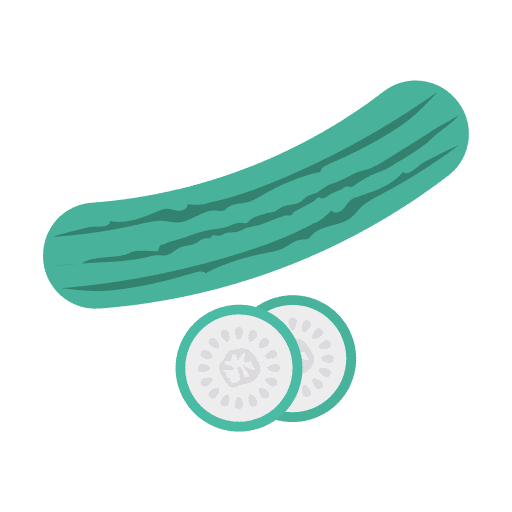 Cucumber cucumber vegetarian food and restaurant icon