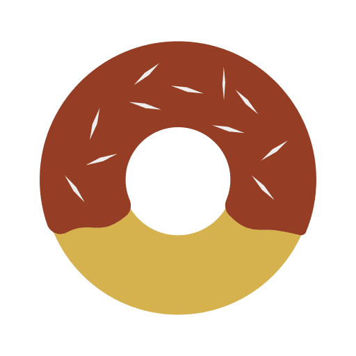 Donut baker donut sugar icon
