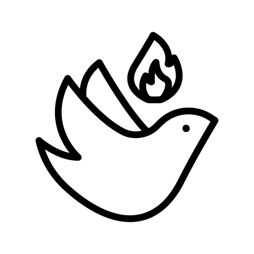 Holy ghost protestant christianity religion icon