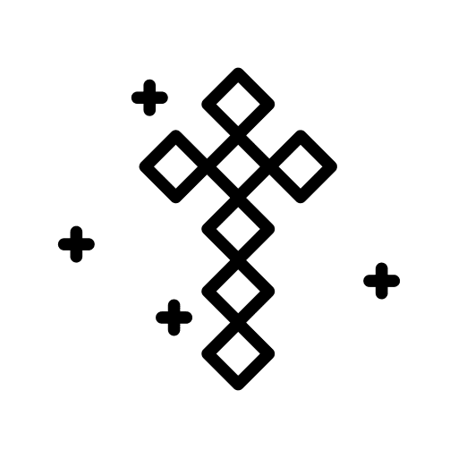 Cross christianity faith catholic icon