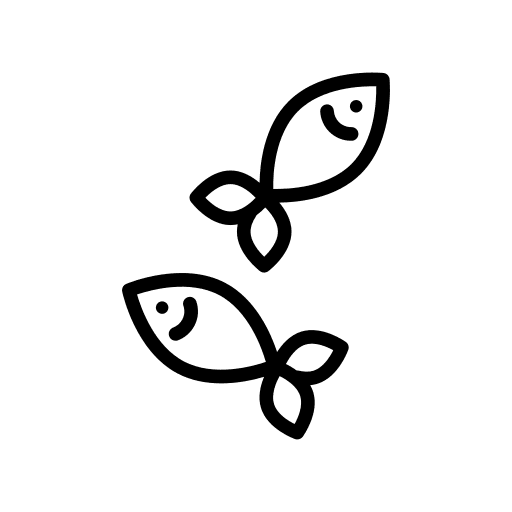 Fish sea life animals fish icon