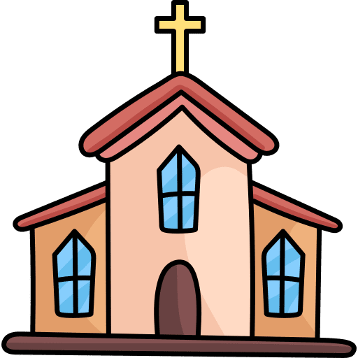 Church building church religion icon