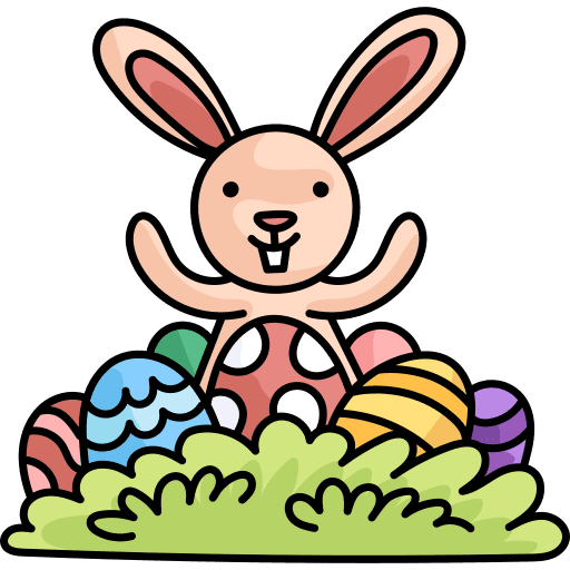 Easter bunny pet mammal easter bunny icon