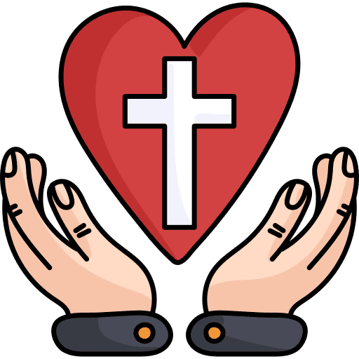 Faith hand faith cultures icon