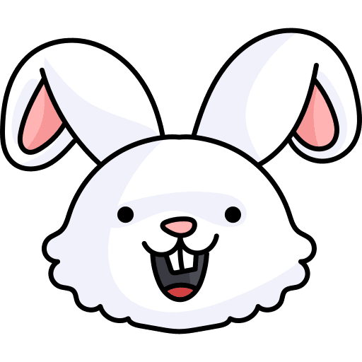 Rabbit wildlife rabbit bunny icon
