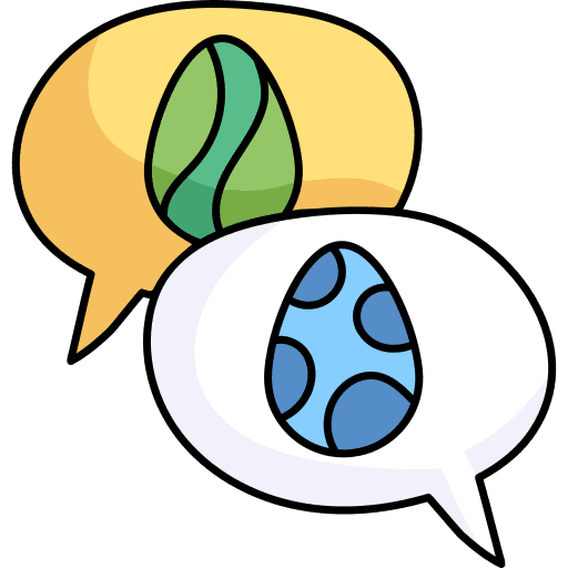 Chat communications chat easter icon